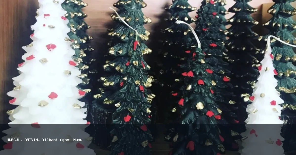 MURGUL Bölgesinde Yılbaşı Ağacı Mumu Hizmeti