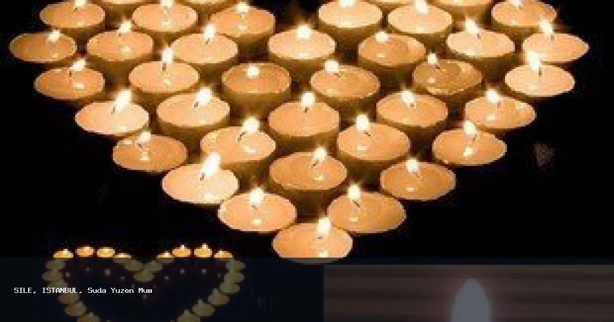 ŞİLE Suda Yüzen Mum Uygulama ve Destek ŞİLE Suda Yüzen Mum Uygulama ve Destek